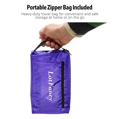 LotFancy Aneroid Sphygmomanometer with Stethoscope Kit, Universal BP Cuff (10”-16”), Adult Professional Manual Blood Pressure Monitor, Zipper Case Included, Purple thumbnail 8