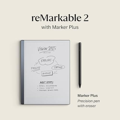 reMarkable 2 Bundle | 10.3'' reMarkable 2 Paper Tablet and Marker Plus Pen with Built-in Eraser thumbnail 3