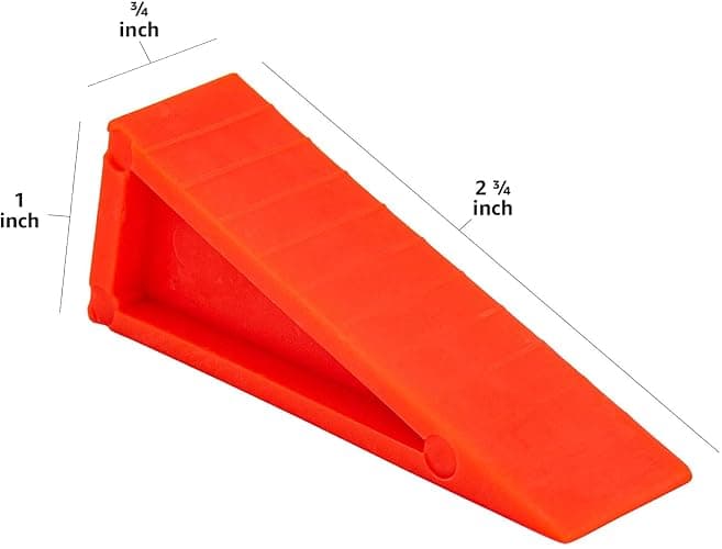 LINE2design Firefighter Door Stopper Safety Combo Wedge Pack Door Stop Loose Sprinkler Stops Safety Wedges Doors Opener (Pack of 4, Red) thumbnail 2