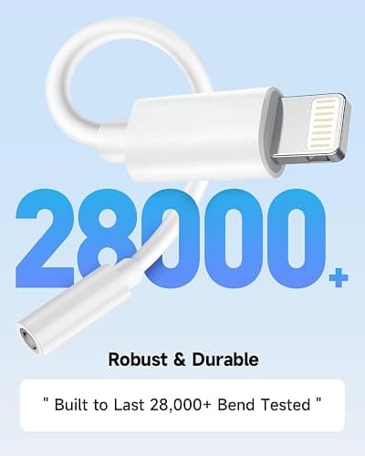 [Apple MFi Certified] 2 Pack Lightning to 3.5 mm Headphone Jack Adapter, iPhone Aux Adapter Converter Dongle Audio Cable Compatible with iPhone 14 13 12 11 X XS 8 7 thumbnail 6