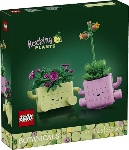 Lego 11506 Botanical Rocking Plants, Toy, Birthday Present, Blocks, Mother's Day, Girls, Boys, Kids, 9 Years, 10 Years, 11 Years, Elementary Students, Decorative Plants, Faux Green, Interior thumbnail 10
