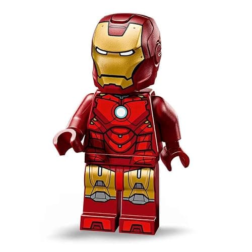 LEGO Marvel Iron Man MK4 Bust - Display Model Building Set for Adults incl. a Tony Stark Minifigure, plus Shoulder Cannons and a Rotating Head - Collectible Avengers Gift for Fans - 76327 | Tony Stark Minifigure, Shoulder Cannons, Rotating Head, Collectible Avengers Gift, 76327 thumbnail 6