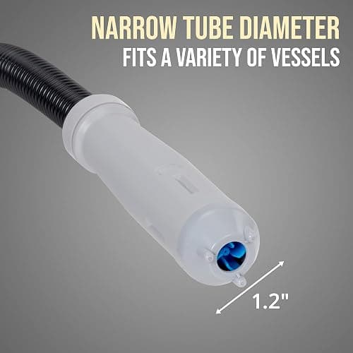 Deway Automatic Fuel Transfer Pump with Nozzle for Flow Control & Stop, Fits Most Gas Cans, Extra Long Hose, for Gasoline, Diesel Fuel & More thumbnail 8