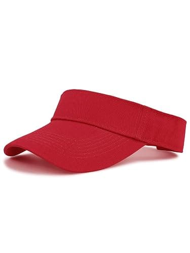 Komorebi Visors for Women Unisex Sun Visor Hats Adjustable Running Caps Summer Sun Protection Tennis Hat for Sports - Image 1