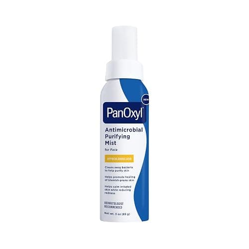PanOxyl Antimicrobial Purifying Mist, Hypochlorous Acid, For Face, 3 oz | Kills Bacteria, Dermatologist Tested, Purify Skin, Calm Redness, pH Balanced, Hypoallergenic, Non-Irritating, Non-Comedogenic thumbnail 2