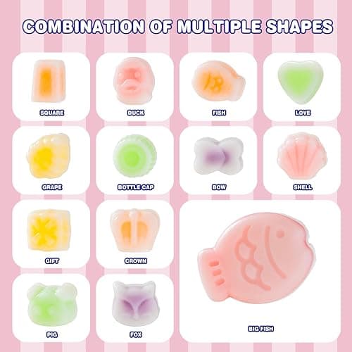 Chewli Wax Candy – Mixed Fruit Flavors, Various Styles, Individually Wrapped, Nostalgic Retro Party Gifts, Perfect for Playing Games &Various Gatherings, Canned, 10.6 oz thumbnail 4