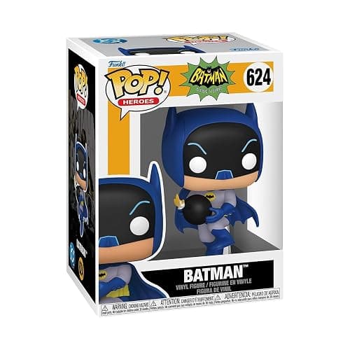 Funko Pop! Heroes: Batman 1966 - Batman with Bomb - Collectable Vinyl Figure - Gift Idea - Official Merchandise - Toys for Kids & Adults - Superheroes Fans - Model Figure for Collectors - Image 1