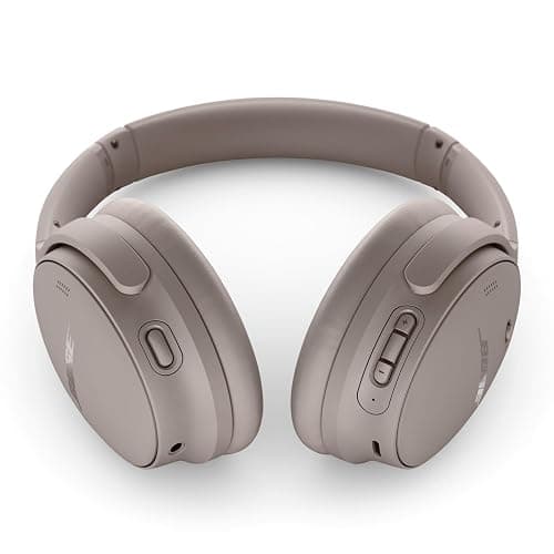 Bose QuietComfort Headphones - Wireless Bluetooth Headphones, Active Over Ear Noise Cancelling and Mic, USB-C Charging, Deep Bass, Up to 24 Hours of Playtime, Sandstone thumbnail 5