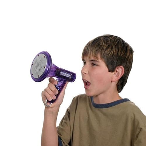 Toysmith Tech Gear Multi Voice Changer – Megaphone Toy with 8 Voice Effects and LED Lights – Fun Outdoor Toy for Kids Ages 5+ – Cool Gag Gifts or Birthday Gift Idea – Colors May Vary, Battery Included thumbnail 2