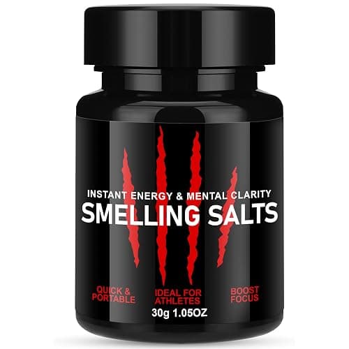 Enhanced Focus & Explosive Force, Activate Before Smelling, Instant Energy,Potent Salts Wake Up for Athletes, Salts for Athletes in Hockey, Weightlifting and Powerlifting-30g-Red-H - Image 1