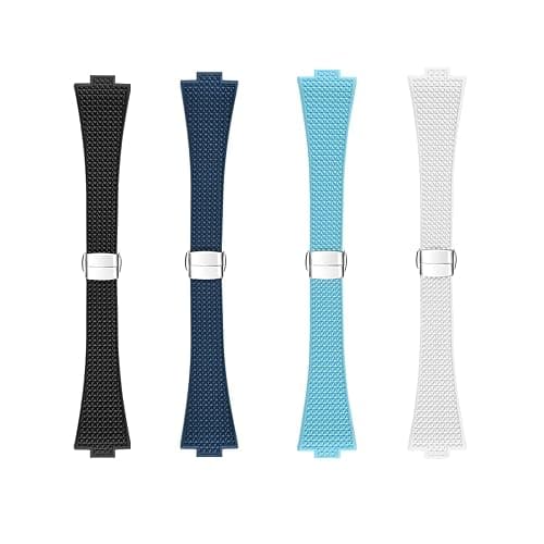 Quick Release Watch Band for Tissot PRX Strap Replacement,FKM Rubber Strap and Butterfly Clasp Compatible with Tissot PRX 40mm Watch Series thumbnail 5