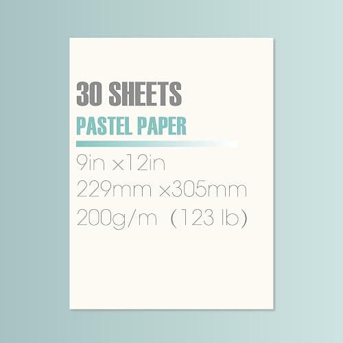 GR DZPLUS Oil Pastel | 9x12 in (123 lb/200g) | 30 Sheets Heavyweight Drawing Paper thumbnail 2