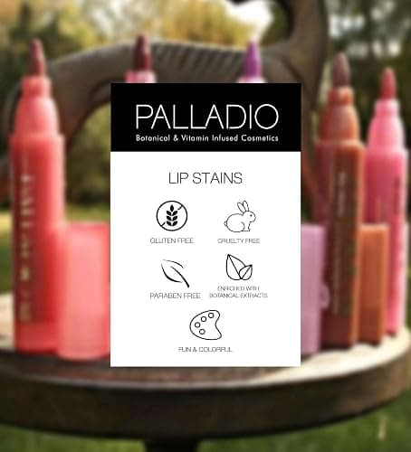Palladio Lip Stain, Hydrating and Waterproof Formula, Matte Color Look, Longlasting All Day Wear Lip Color, Smudge Proof Natural Finish, Precise Chisel Tip Marker, Mocha Cream thumbnail 10