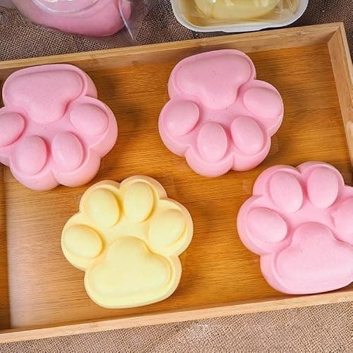 TIM CHESS Slow Rising Squishy Cat Paw, 4 Inch Slow Stress Relief Slow Rise Squishies, Cute Soft Squishy Toy for Stress Relief, Fidget Foam Squishies Suitable for Adults (Pink) thumbnail 3