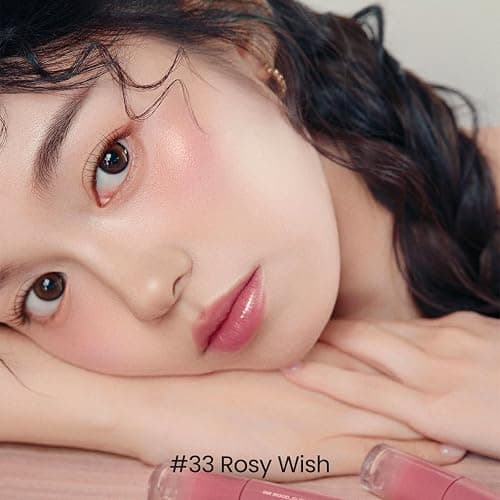 Peripera Ink Mood Glowy Tint | Lip-Plumping, Naturally Moisturizing, Lightweight, Glow-Boosting, Long-Lasting, Comfortable, Non-Sticky, Mask Friendly, No White Film 033 ROSY WISH thumbnail 6