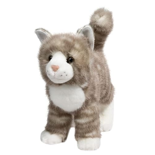 Douglas Zipper Gray Tabby Cat Plush Stuffed Animal thumbnail 4