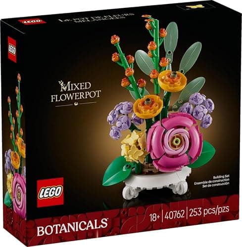 LEGO Botanical Mixed Flowerpot 40762 18+ Sammlerset Blumenstrauß - Image 1