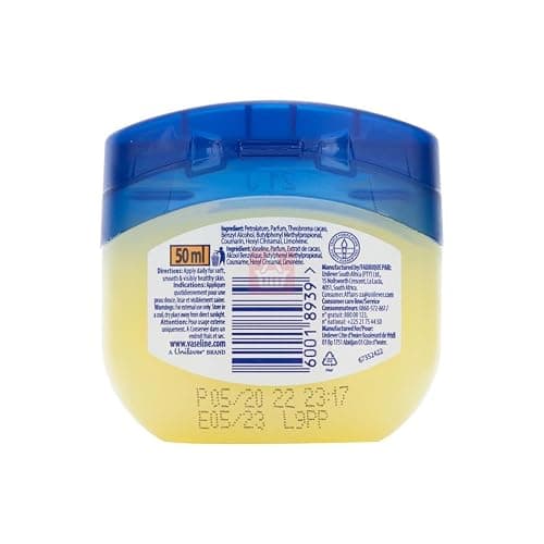 Vaseline 1 Blueseal Cocoa Butter Rich Conditioning Jelly, 50Ml thumbnail 5