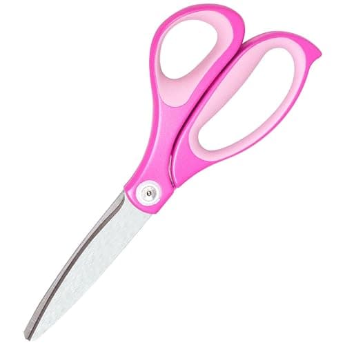Plus Fit Cut Curve Scissors, Large, Pink (35061) - Large - Pink - Image 1