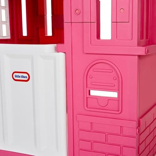 Little Tikes Cape Cottage Pretend Princess Playhousefor Kids, Indoor Outdoor, with Working Doors and Windows, for Toddlers Ages 2+ Years,Pink,Large thumbnail 5