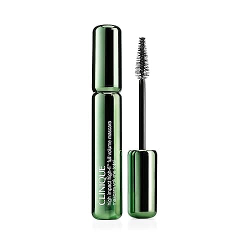 Clinique High Impact High-Fi Full Volume Water-Resistant Mascara | Volumizing, Non-Clumping, Smudge-Proof + Safe For Sensitive Eyes - Black - Full Size - 0.27 Fl Oz