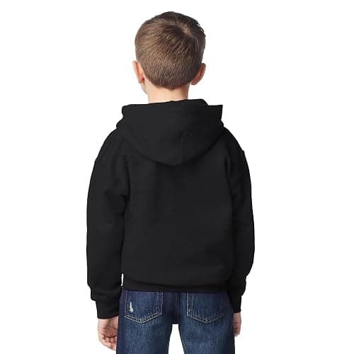 Gildan Youth Hoodie Sweatshirt, Style G18500B thumbnail 2