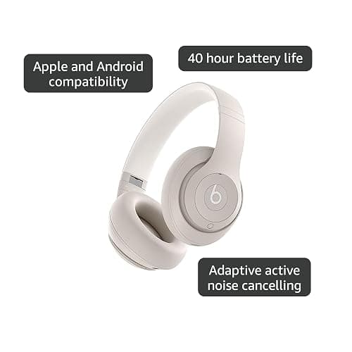 Beats Studio Pro - Wireless Bluetooth Noise Cancelling Headphones - Sandstone (Renewed) thumbnail 4