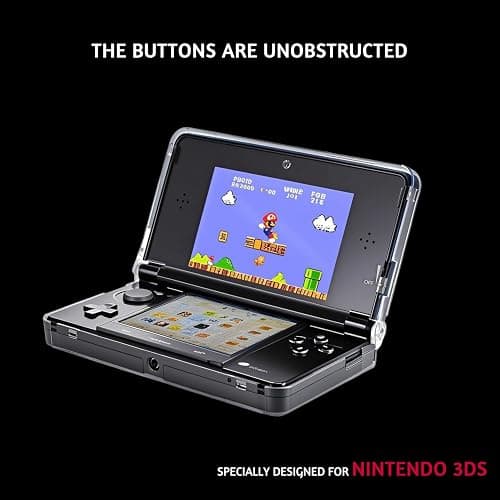 Gimtsui Clear Crystal Hard Shell Protective Case Cover Suitable for Nintendo 3DS thumbnail 4
