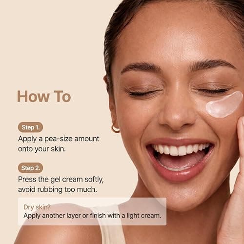 PURITO Oat In Calming Gel Cream, Non-Comedogenic, 77% Oat Seed Water Lightweight Water-Gel Face Moisturizer, Fragrance-Free, Vegan Korean Skincare, Sensitive & Blemish-Prone Skin, 100 mL thumbnail 5