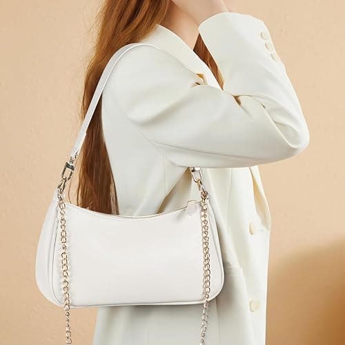 WantGor Clutch Tote Handbags, Shoulder Purse for Women Crossbody Bags | Mini Hobo Bag Retro Vegan Leather Trendy Handbag thumbnail 2
