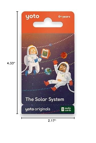 Yoto The Solar System – 9 Kids Audiobook Cards for Use with Player & Mini All-in-1 Audio Device, Educational Screen-Free Listening with Fun Stories for Learning & Interactive Quizzes, Ages 6+ thumbnail 3