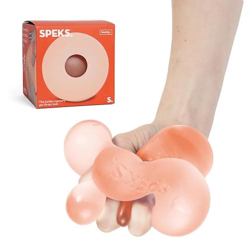 Speks Gump Jumbo Squishy Sensory Balls, Silent Stress Relief Tool, Desk Toy - Image 1