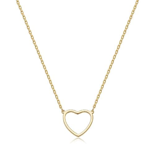 Tewiky Layered Disc Circle Choker Necklace 18k Gold Plated Double Lip Satellite Beaded Chain Necklace for Women Girls thumbnail 9