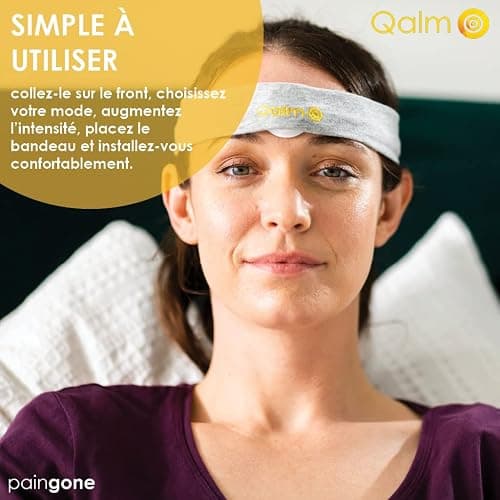 Paingone Qalm |Prévient et soulage les migraines |traitement des migraines, crises de migraines |Prévient et soulage les maux de tête |soulagement rapide et sans médicament |prouvé cliniquement thumbnail 4