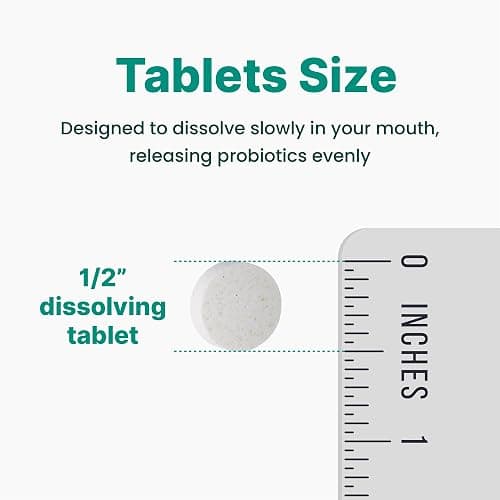 K-Nutra Dentifresh Mint Xylitol Tabs – Oral Probiotics for Bad Breath, Dry Mouth & Fresh Breath, 7 Billion CFU, Sugar-Free, GMO-Free, Gluten-Free, Natural Mint Flavor, 30 Tablets (Improved Formula) thumbnail 5