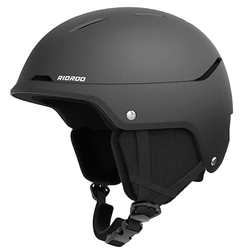 RIOROO Skihelm, Skihelme Herren Damen Jugendliche Größenverstellbar,Warme Flusen-Ohrpolster Snowboardhelm,Leichter Ski Helm mit Verstellbarem Belüftungssystem,Kompatibel mit Einer Skibrille - Image 1