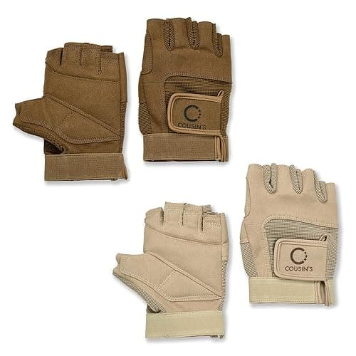 Cousin's Concert Attire Color Guard Gloves for Color Guard Flag and Pole, Durable Fingerless Colorguard Gloves thumbnail 7