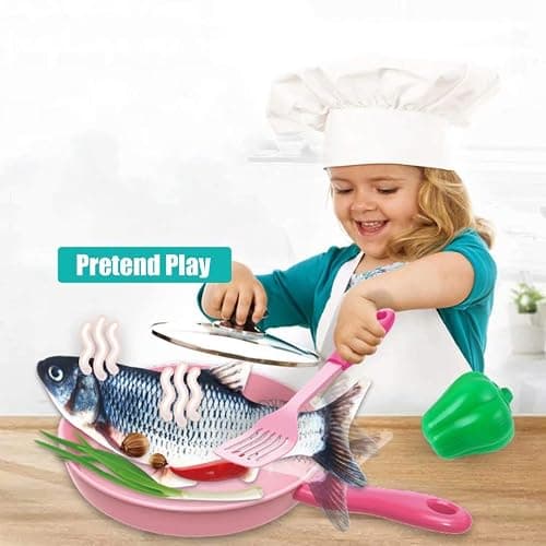 QIAONIUNIU Electric Moving Fish Interactive Plush Toys thumbnail 7