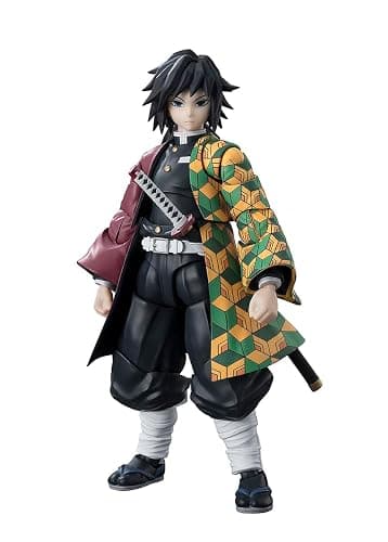 TAMASHII NATIONS - Demon Slayer: Kimetsu no Yaiba - Giyu Tomioka S.H.Figuarts Action Figure - Image 1