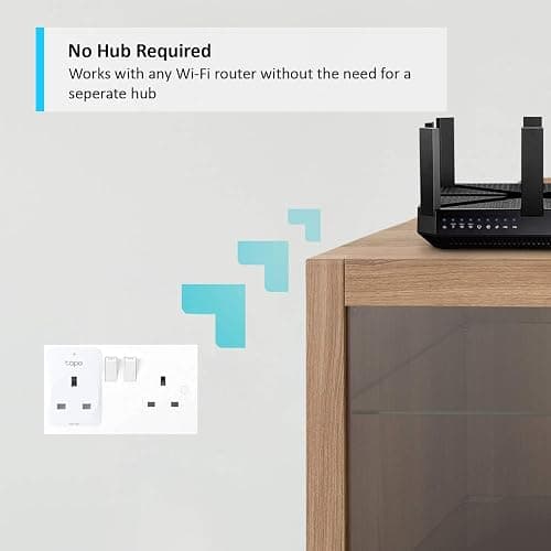 Tapo P100 (4-Pack) Smart Plug, Wi-Fi Plug, App Remote Control, Alexa Plug, Voice Control with Alexa & Google, Away Mode, Scheduling & Timer, Device Sharing, Easy Set Up, Multiple Safety Guarantees thumbnail 3