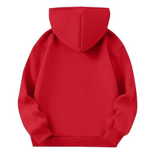 Cute Hoodies for Teen Girls Trendy Gradient Preppy Hooded Sweatshirts Oversized Long Sleeve Shirts Clothes for Girls thumbnail 4