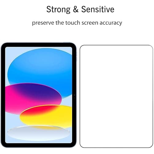 Ailun Screen Protector for iPad 11th A16 2025 [11 Inch] / 10th Generation 2022 [10.9 Inch], Tempered Glass [Face ID & Apple Pencil Compatible] Ultra Sensitive Case Friendly [2 Pack] thumbnail 5