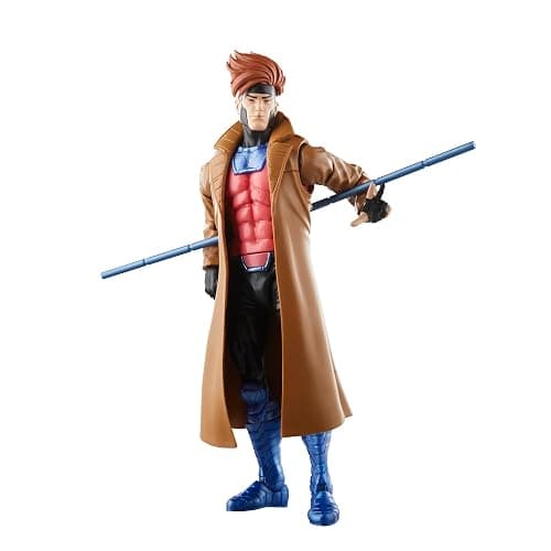Marvel Legends Series Gambit, X-Men ‘97 Collectible 6-Inch Action Figures | Marvel Legends Retro 6 Inch Action Figure X-Men '97 Wave 1 - Gambit Reissue thumbnail 8
