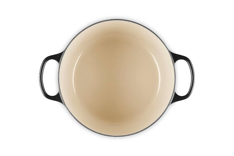 Le Creuset Enameled Cast Iron Signature Deep Round Oven, 6.5 qt., Licorice thumbnail 4