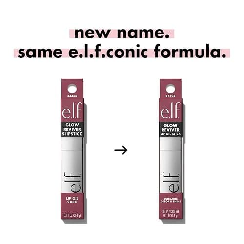 e.l.f. Glow Reviver Lip Oil Stick, Jam Packed | Tinted, Non-Sticky & Hydrating For A Soft-Shine Finish, Vegan & Cruelty-Free thumbnail 2
