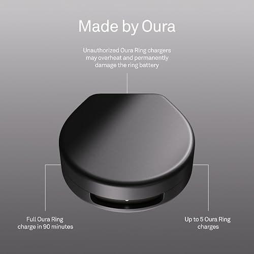 Oura Ring 4 Charging Case - Size 6 - Up to 5 Oura Ring Charges thumbnail 3
