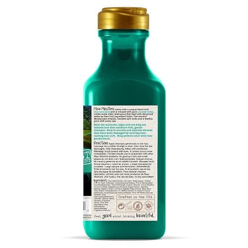 "Maui Moisture Color Protection + Sea Minerals Shampoo, Protect -Treated Tresses with Rich, Pure Algae, and Sea Kelp, Non-GMO, 13 Fl Oz" thumbnail 2