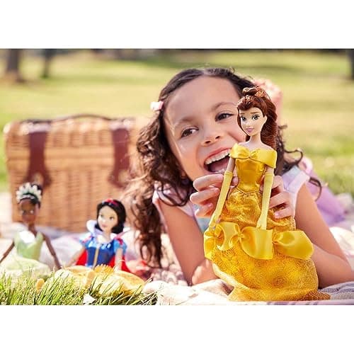 Disney Store Official Disney Princess Classic Doll (Rapunzel from Tangled), 11 Inches, Includes Brush with Molded Details, Fully Posable Toy in Classic Outfit - Disney Princess Toys for Girls - Rapunzel thumbnail 4