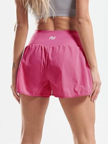 CADMUS 2 in 1 Women's Workout Shorts for Athletic Gym Running Shorts with Phone Pockets thumbnail 2