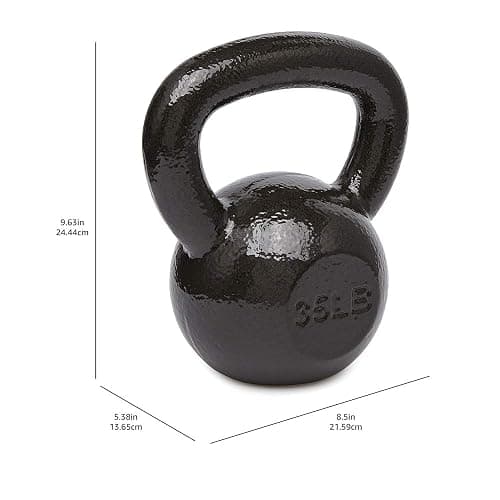 Amazon Basics Cast Iron Kettlebell thumbnail 6